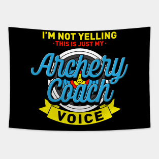 Funny Archery Gift idea For Archery Coach Tapestry