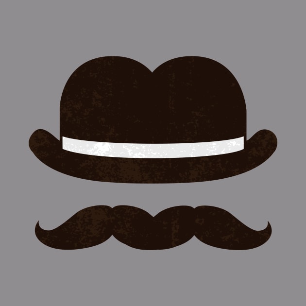 Twin bowler moustache by KrunkMunky