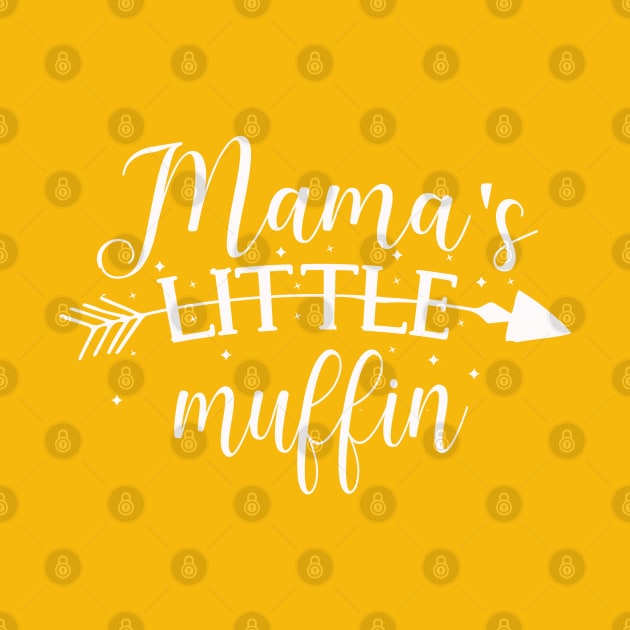 Mama's Little Muffin cute great for kids baby shower toddler by BoogieCreates