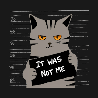 Cat Mugshot T-Shirt