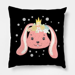 cute bunny face Pillow