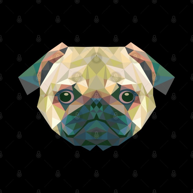 Pupy Dog Art by Pixel Poetry