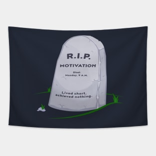 R.I.P. MOTIVATION Tapestry