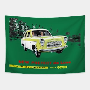 FORD PREFECT DE LUXE - advert Tapestry