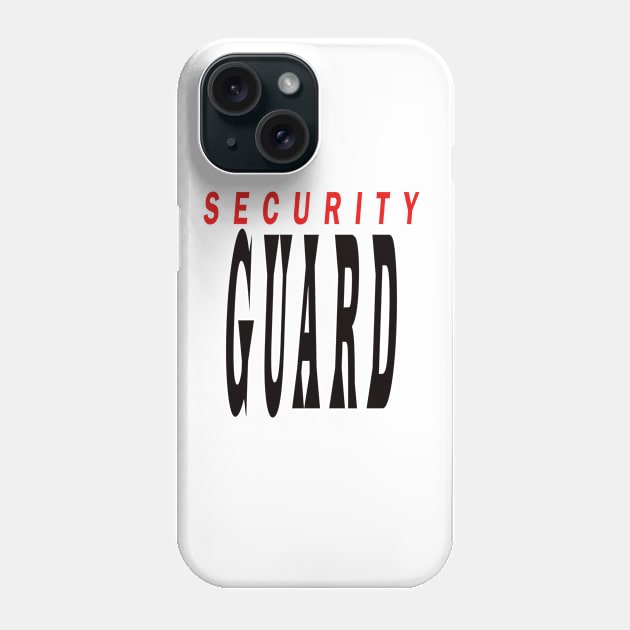 security guard Phone Case by winkstore