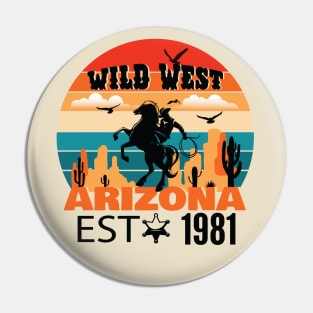 Arizona Wild West Exclusive Pin