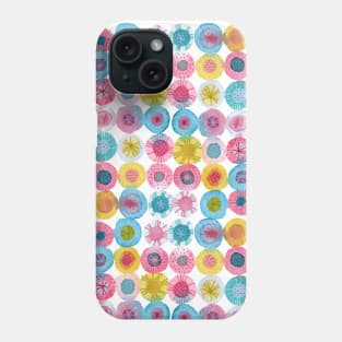 Fiesta Watercolor Abstract Painting Phone Case