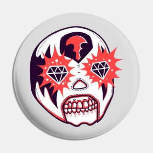 Cursed Luchador Pin