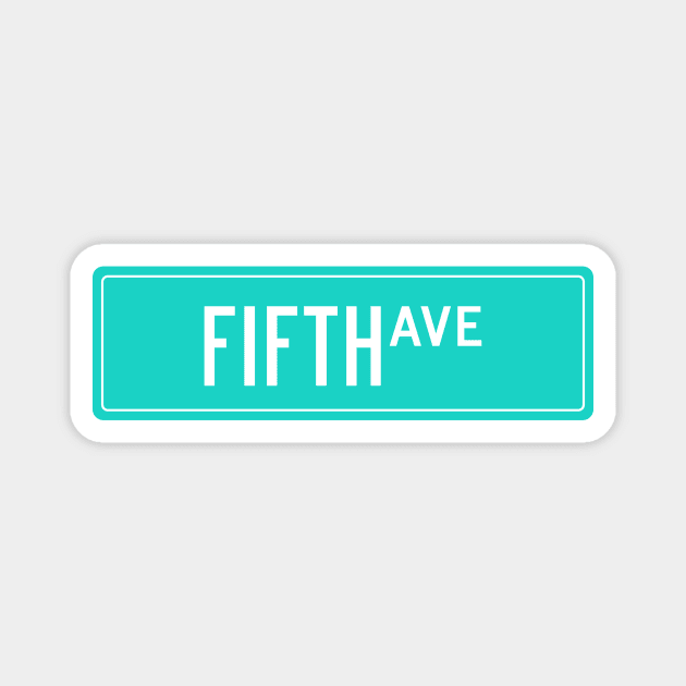 Fifth ave Magnet by annacush