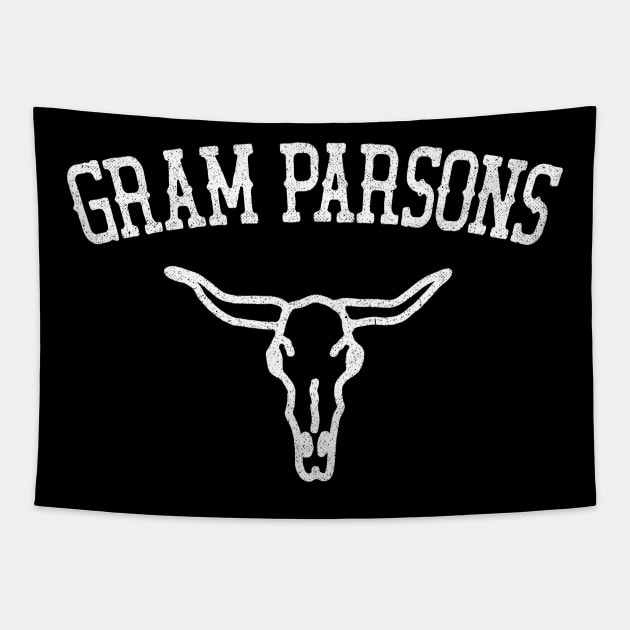 Gram Parsons // Retro Faded Style Design Tapestry by DankFutura