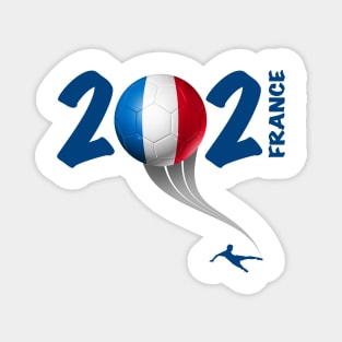 France Euro Soccer 2021 Magnet