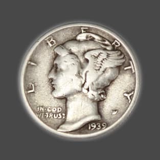 1939 Dime Coin T-Shirt