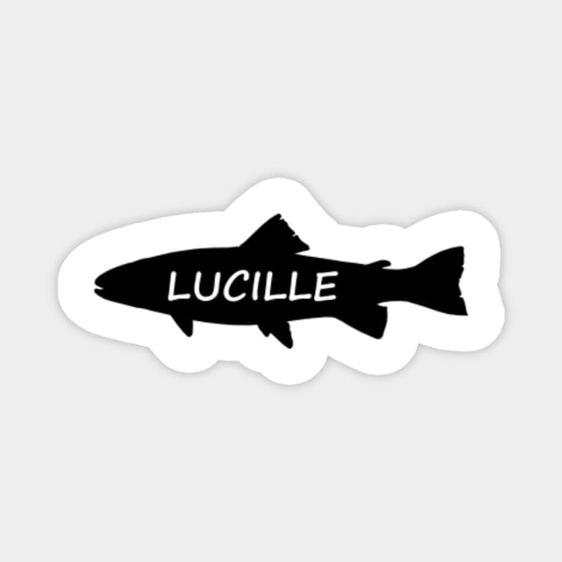 Lucille Fish Magnet by gulden