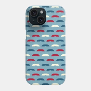 Mustache Mania - The Walrus Patriot Phone Case