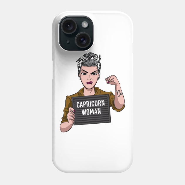 Capricorn Woman Phone Case by Surta Comigo