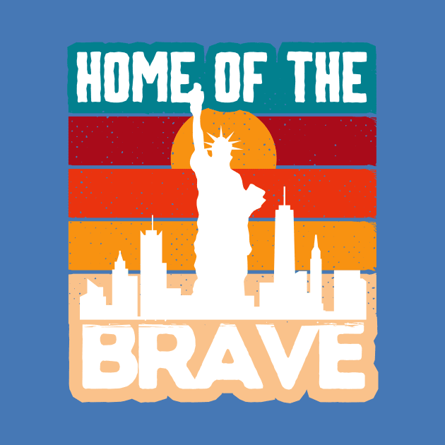 4th of July Home of the Brave by Turtokart