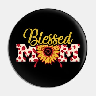 Mother's Day Blessed Mom Pin