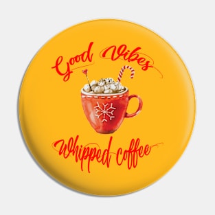 Whipped Coffee Pin