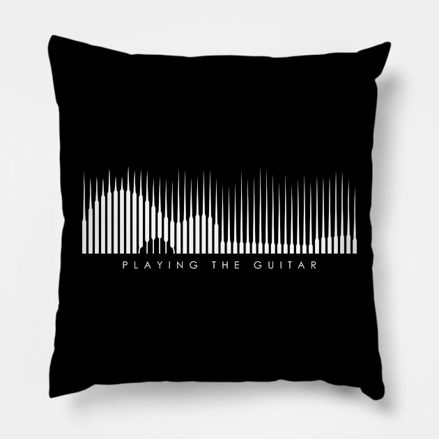 Guitar lover Pillow by SASTRAVILA