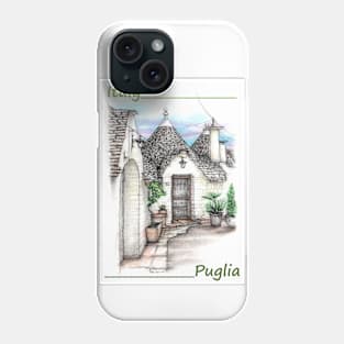 Italy, Puglia, Alberobello Phone Case