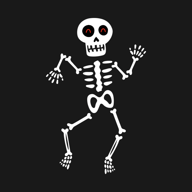 Dancing skeleton by JoanaJuheLaju1