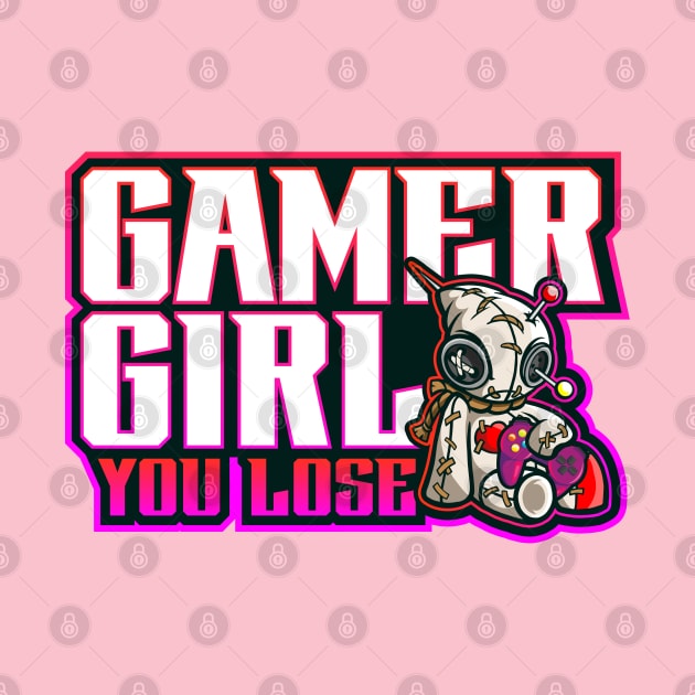 gamer girl you lose by Jandjprints