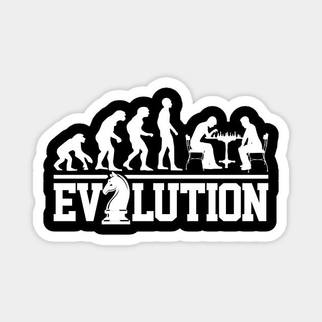 Evolution of a Chess Player Magnet by ThePawnStore