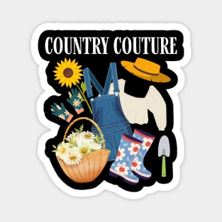 Country Couture Magnet