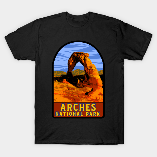 Discover Arches National Park Utah - Arches National Park - T-Shirt