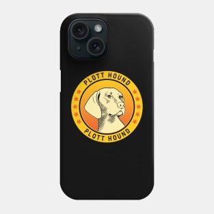 Plott Hound Dog Portrait Phone Case