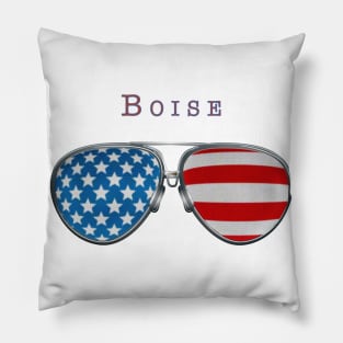 USA GLASSES BOISE CITY Pillow