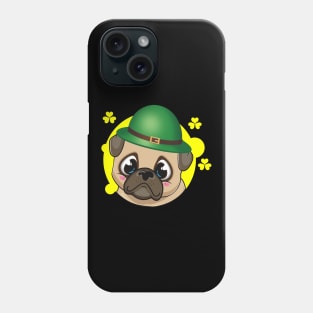 pug lovers Gift st patricks day Phone Case