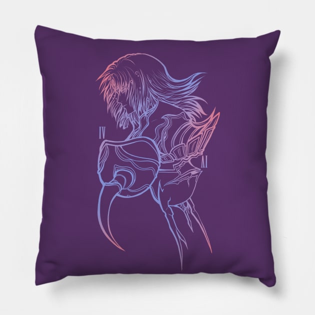 FF4 character art Pillow by mcashe_art