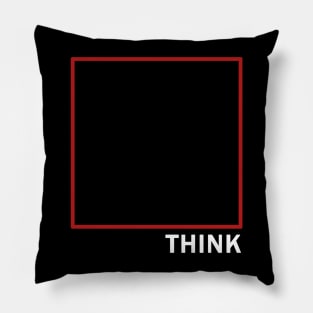 Think outside the box Pillow