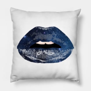 galaxy lips Pillow