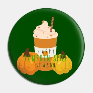 happy pumpkin spice season Pin