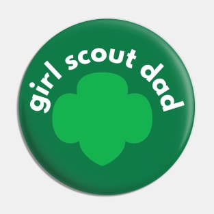 Proud Girl Scout Dad Pin