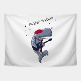 Highway to whale Tapestry