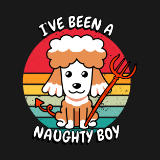 ive been a naughty boy - brown dog T-Shirt
