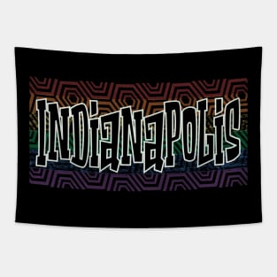 LGBTQ PATTERN USA INDIANAPOLIS Tapestry