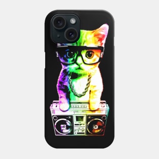 That Boombox Cat Phone Case