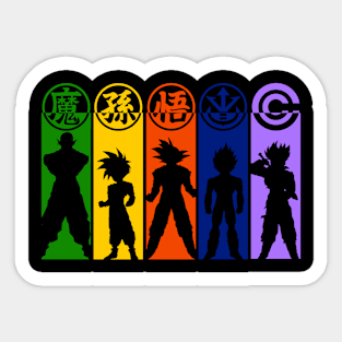 Future Trunks Imperfect Cell Saga Dragon Ball Super - Dragon Ball Gt Kid Goku  Pan Trunks - Sticker