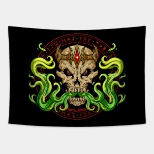 Undead Ruler - Front and Back Print Tapestry