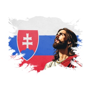 Slovak Heritage Proud Christian T-Shirt