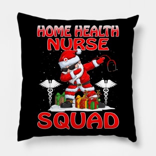 Christmas Home Health Nurse Squad Reindeer Pajama Dabing Santa Pillow