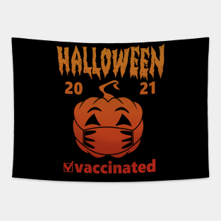 Halloween Vaccinated 2021 Tapestry