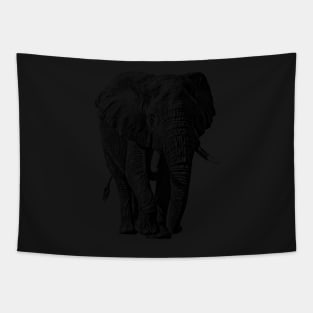 African Elephant Full Figure Wildlife Tapestry