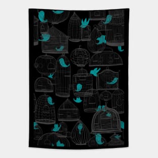 CHIRP CHIRP (dark) Tapestry