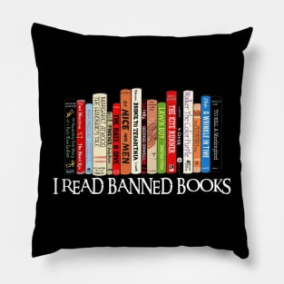 I Read Banned Books Pillow