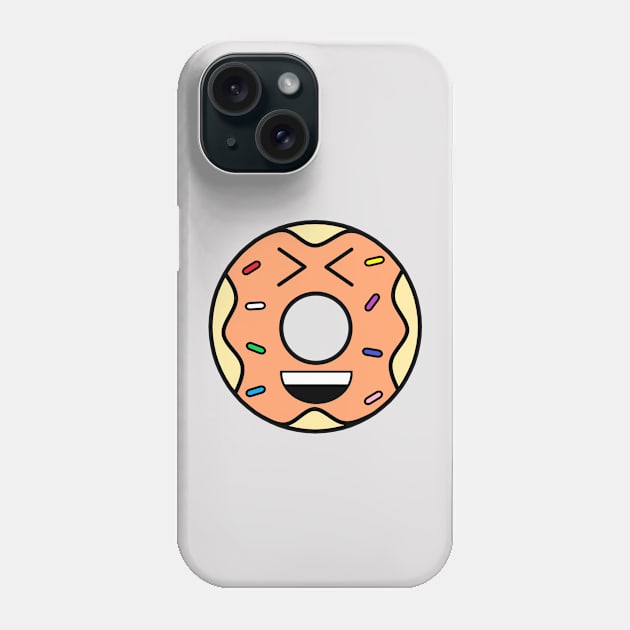 The Amused Donut Phone Case by Bubba Creative